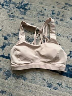 Lululemon Free to Be Serene Sports Bra Size 2 Light Pink